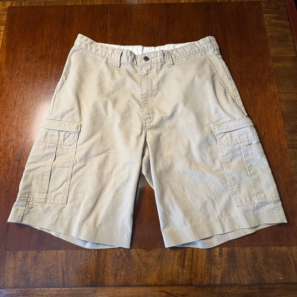 Dickies Relaxed Fit Cargo Shorts Khaki 36x30